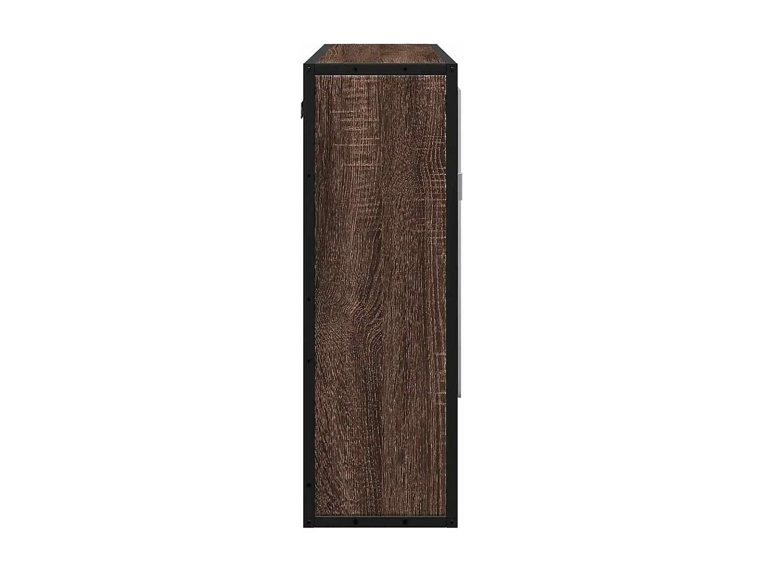 Armoire à miroir de salle de bain chêne marron bois ingénierie