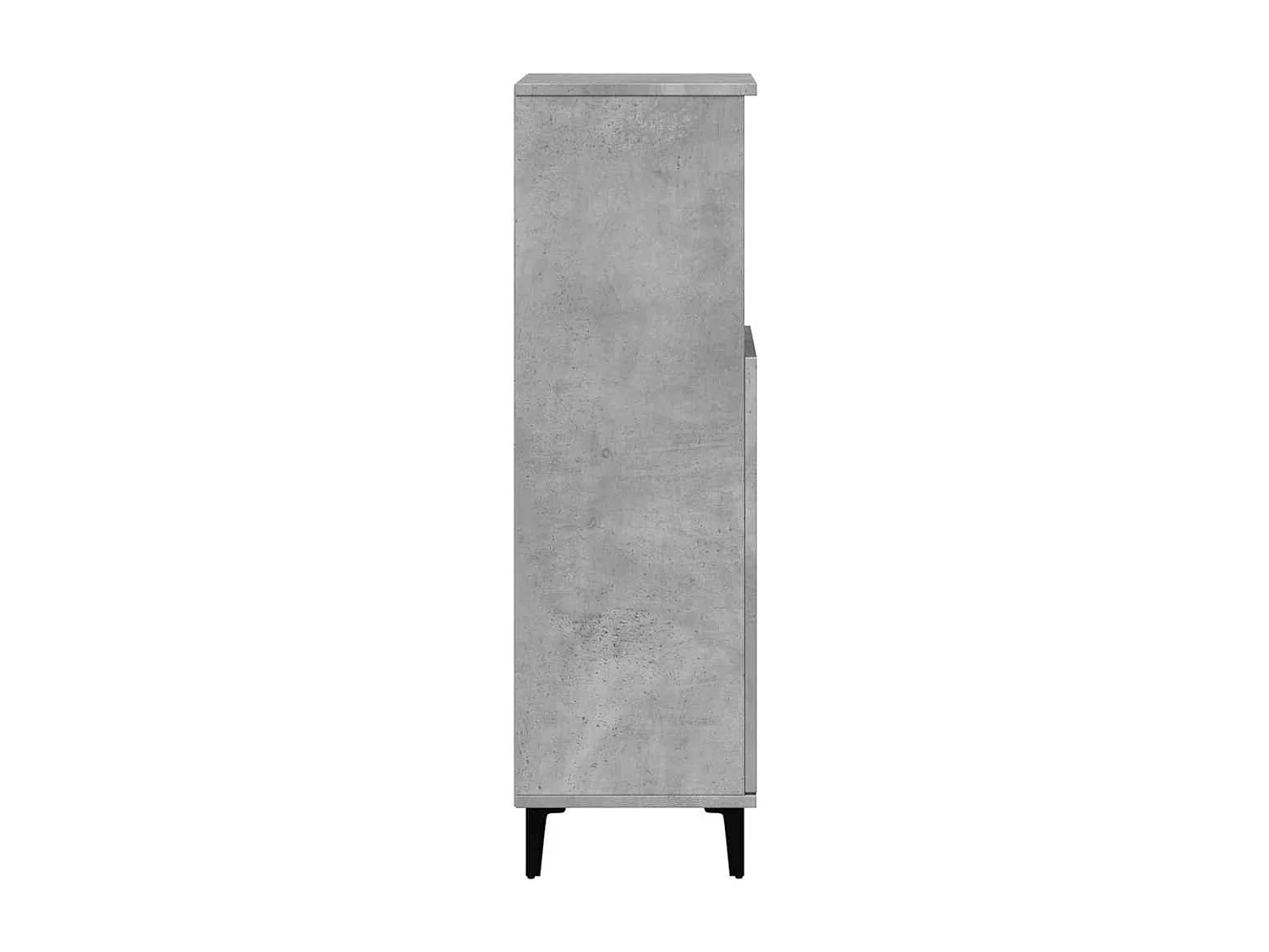 Armoire de salle de bain gris béton 30x30x100 cm
