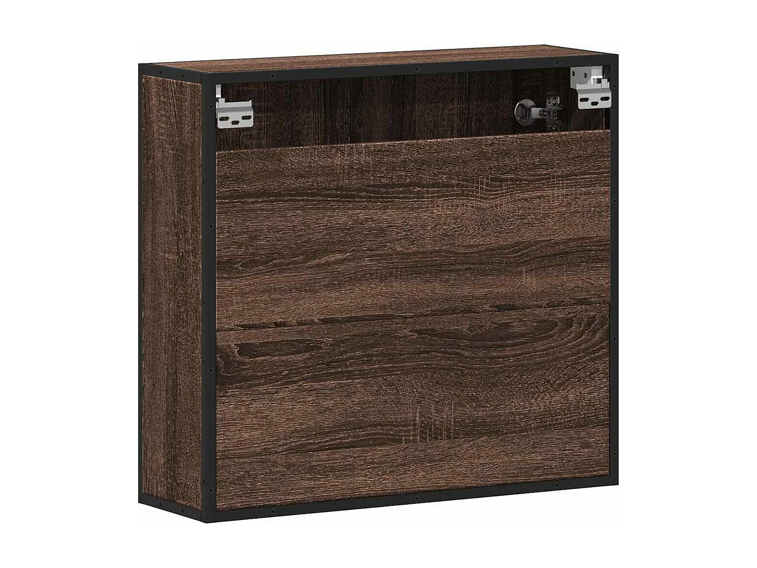 Armoire à miroir de salle de bain chêne marron bois ingénierie