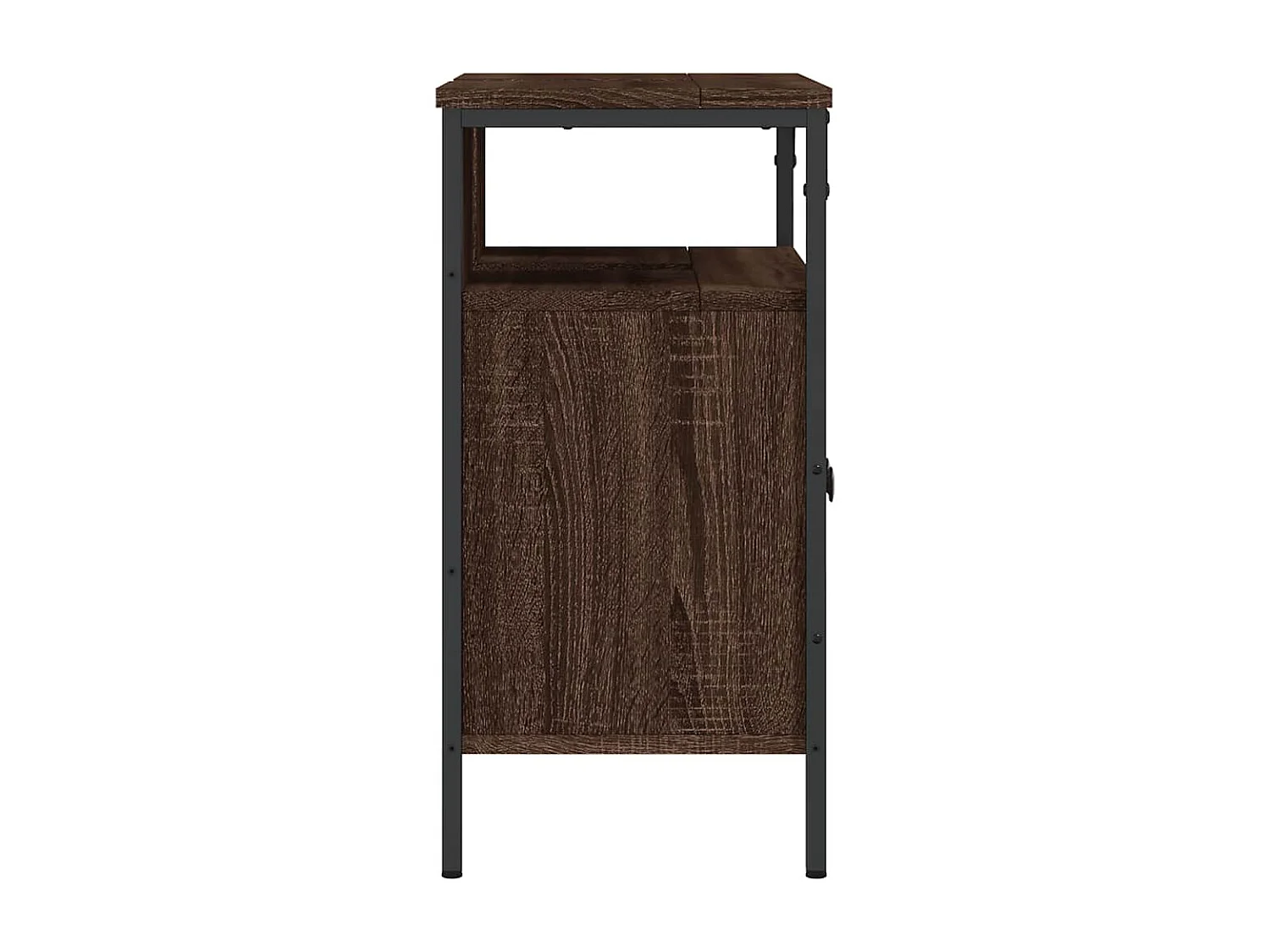 Badezimmer Waschbeckenunterschrank Eiche braun 60x30x60 cm