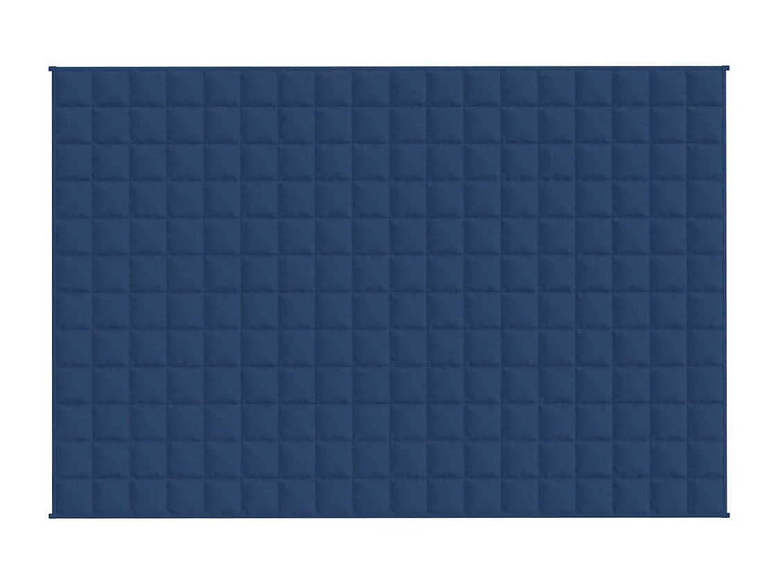 Couverture lestée Bleu 120x180 cm 5 kg Tissu