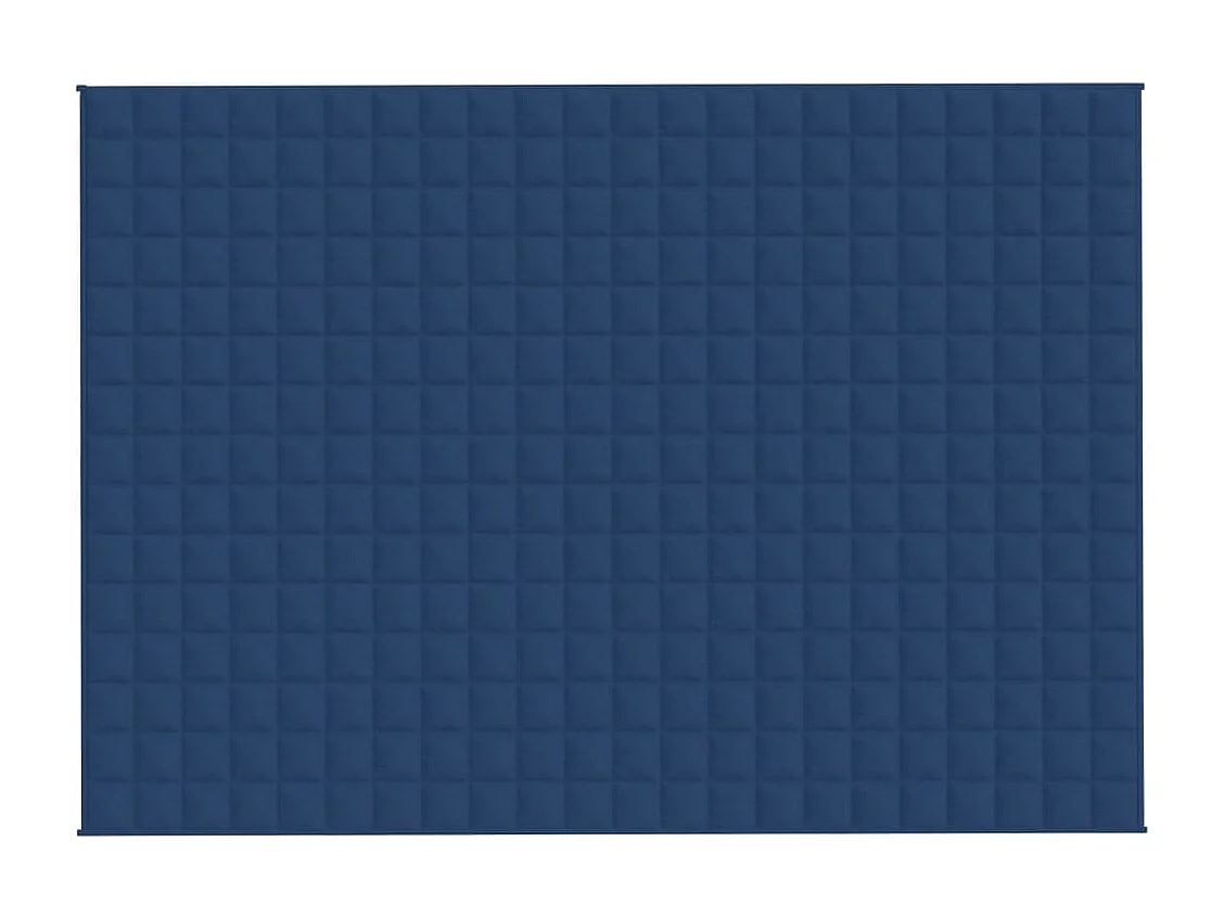 Verzwaarde deken Blauw 155x220 cm 11 kg Stof