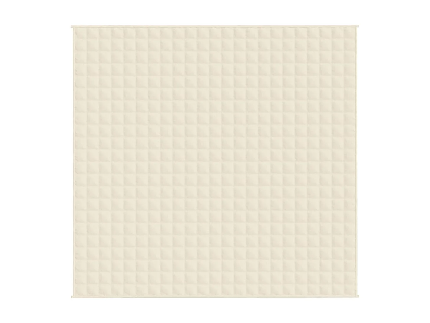 Gewichtsdecke Light Cream 220x230 cm 15 kg Stoff