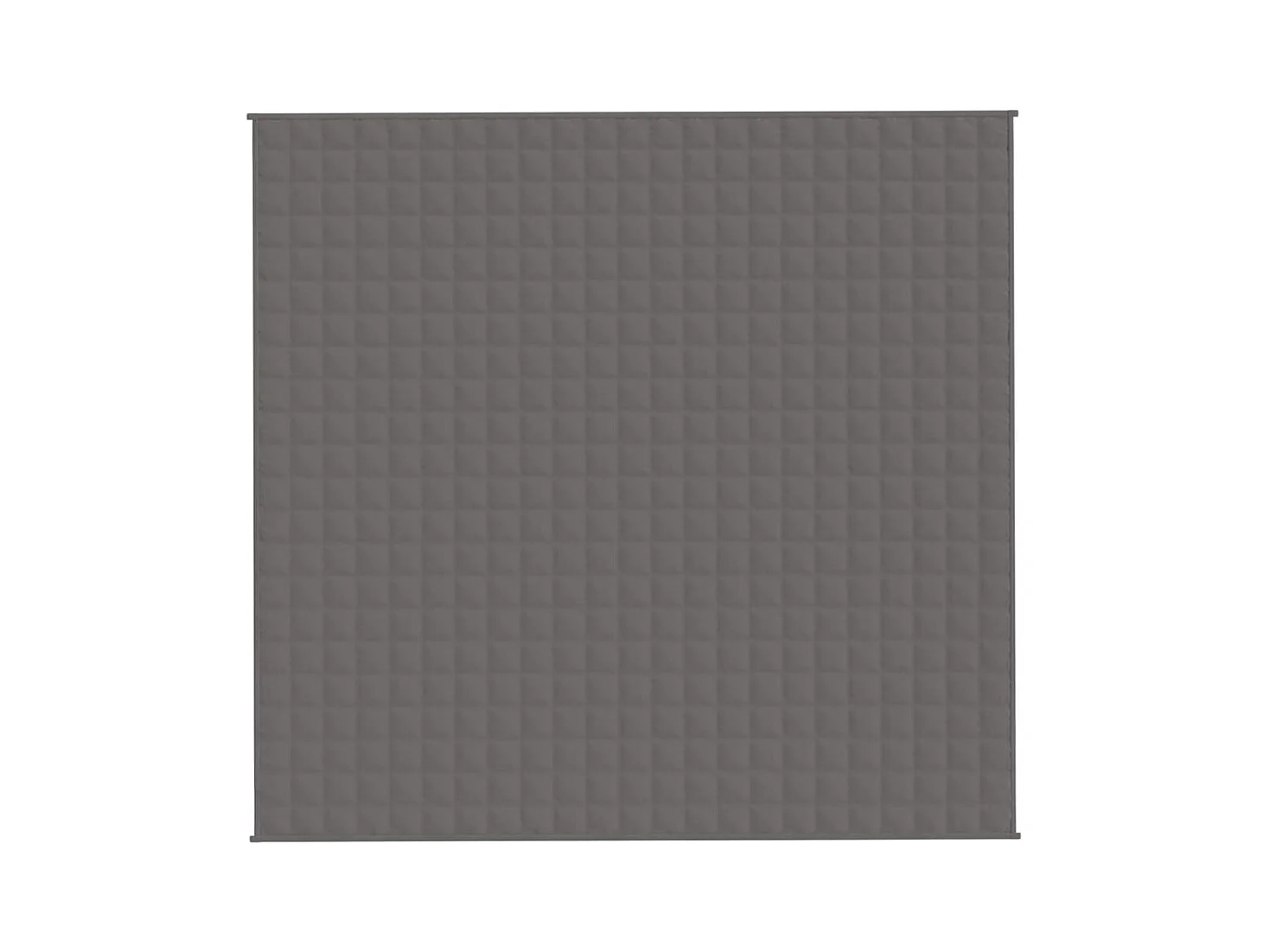 Verzwaarde deken Grijs 220x240 cm 15 kg Stof