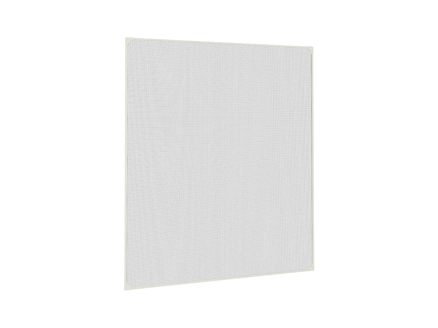 Moustiquaire magnétique pour fenêtres blanc 130x150 cm