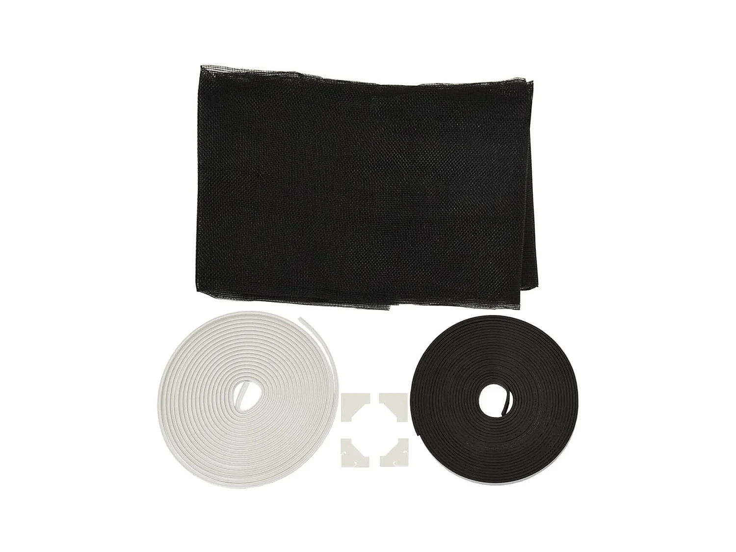 Moustiquaire magnétique pour fenêtres blanc 130x150 cm