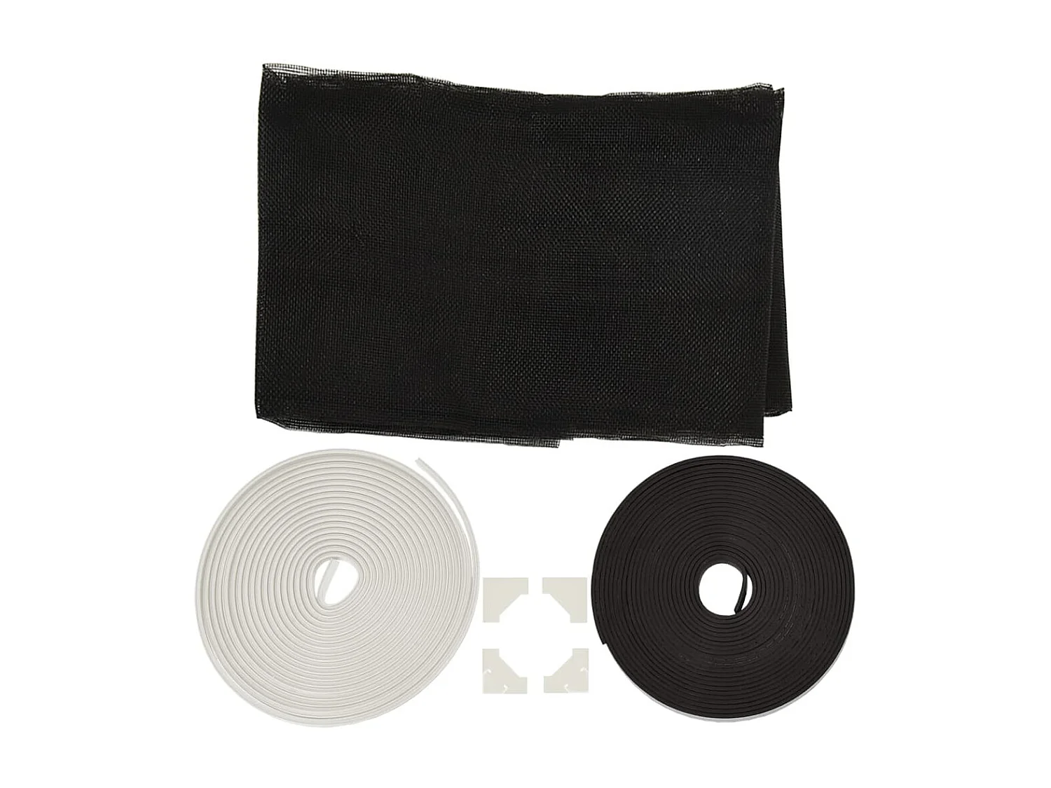 Moustiquaire magnétique pour fenêtres blanc 130x150 cm