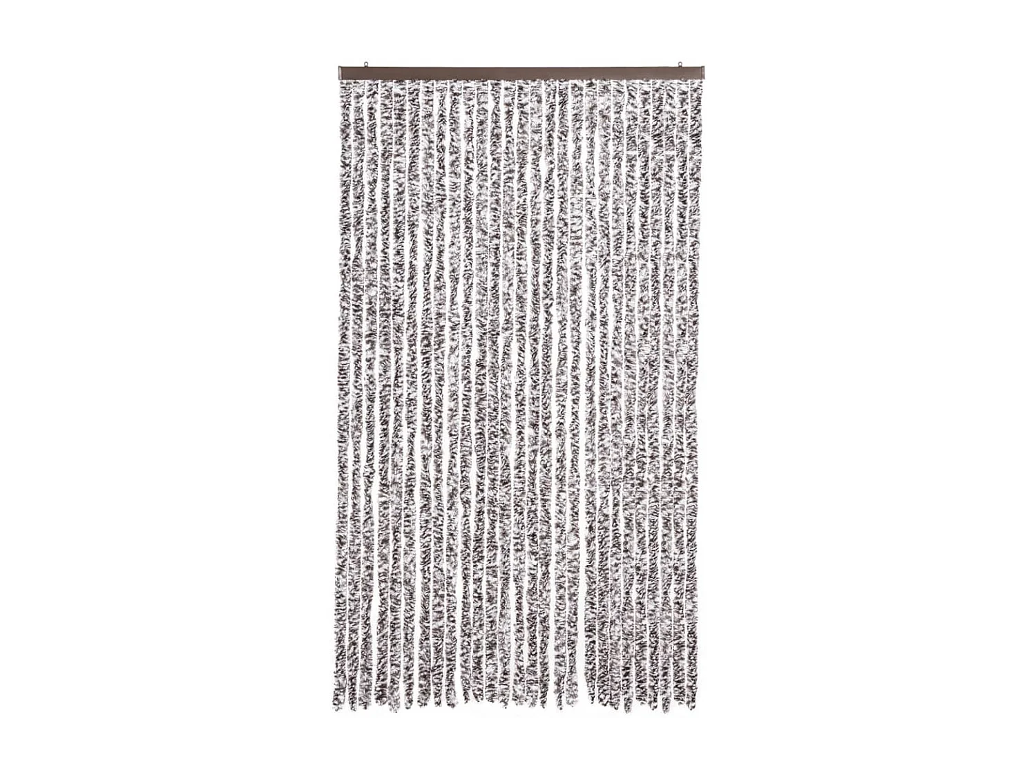 Moustiquaire marron et beige 118x220 cm chenille