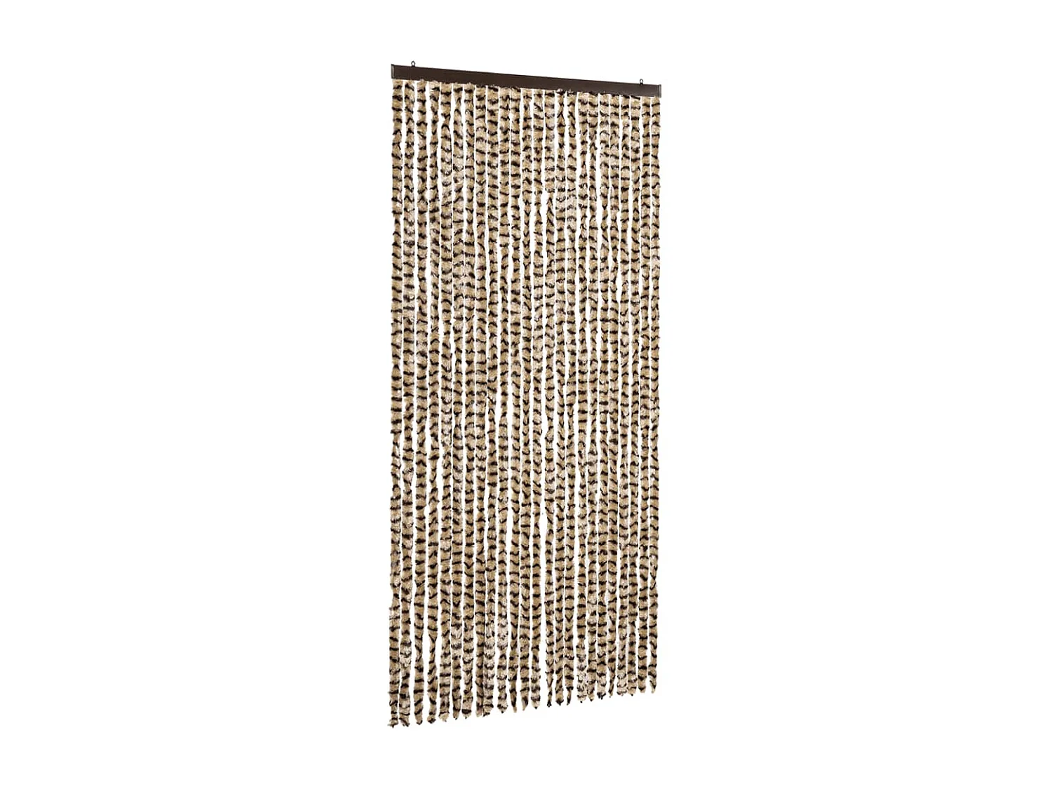 Moustiquaire Beige et marron 100x220 cm Chenille