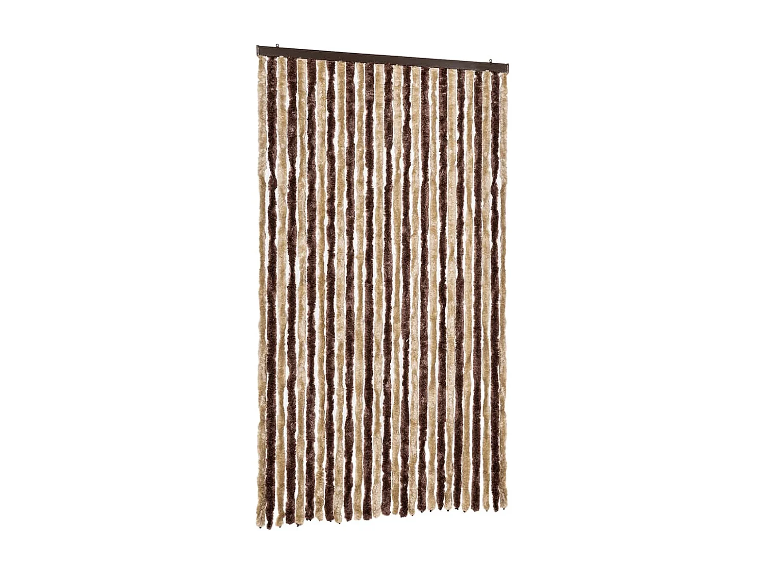 Moskitonetz aus Chenille, beige und hellbraun, 118x220 cm