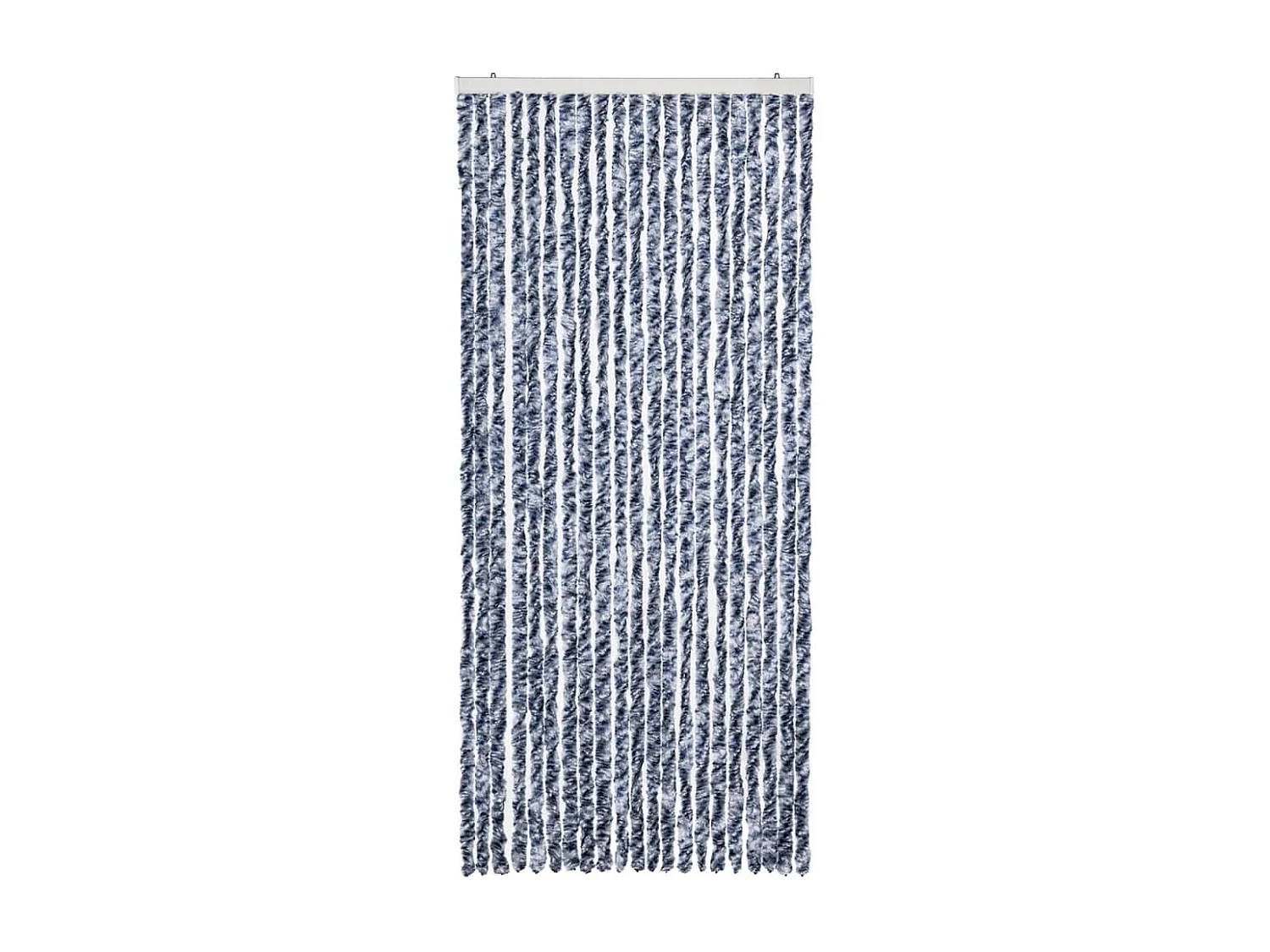 Mosquiteiro azul branco e prata 90x220 cm Chenille