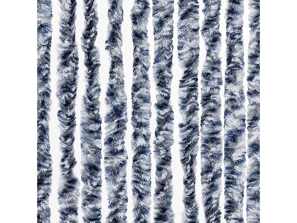 Mosquiteiro azul branco e prata 90x220 cm Chenille