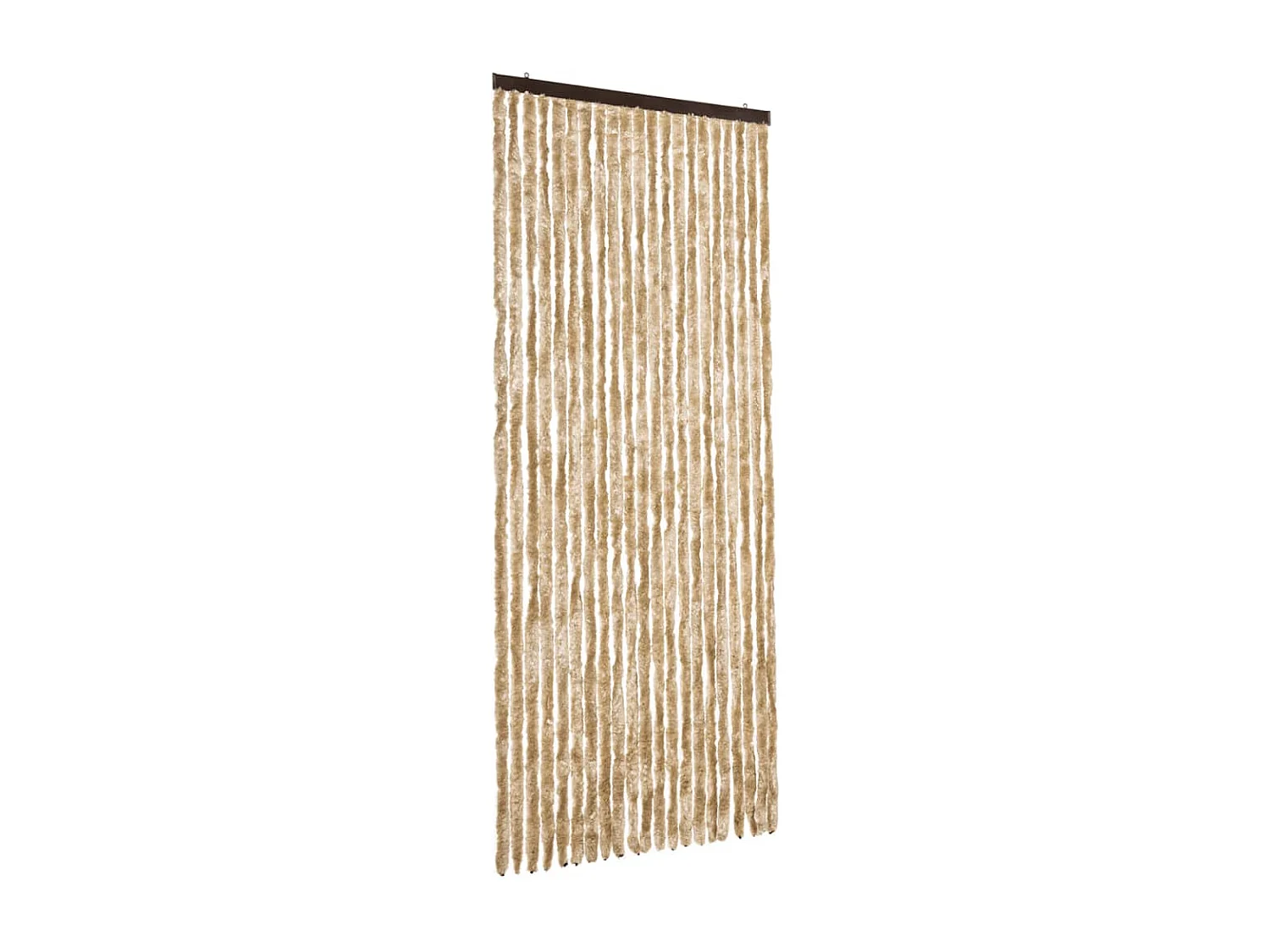 Beige Klamboe 90x200 cm Chenille