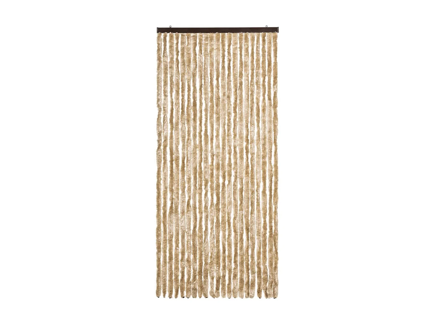 Beige Klamboe 90x200 cm Chenille