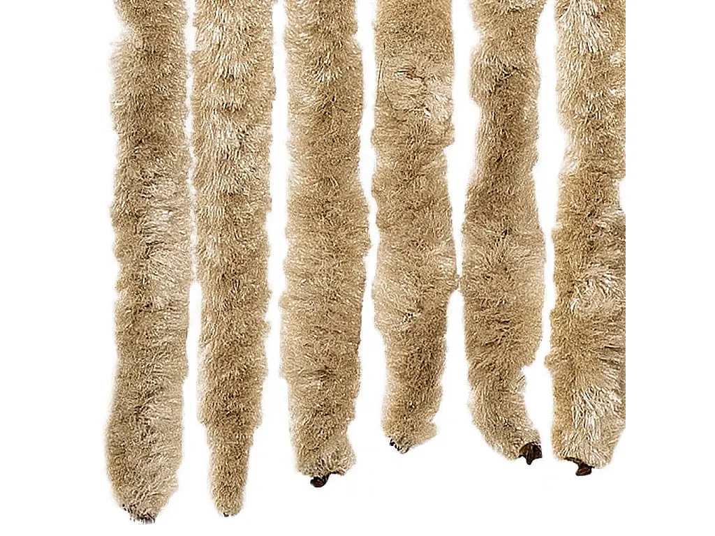 Beige Klamboe 90x200 cm Chenille