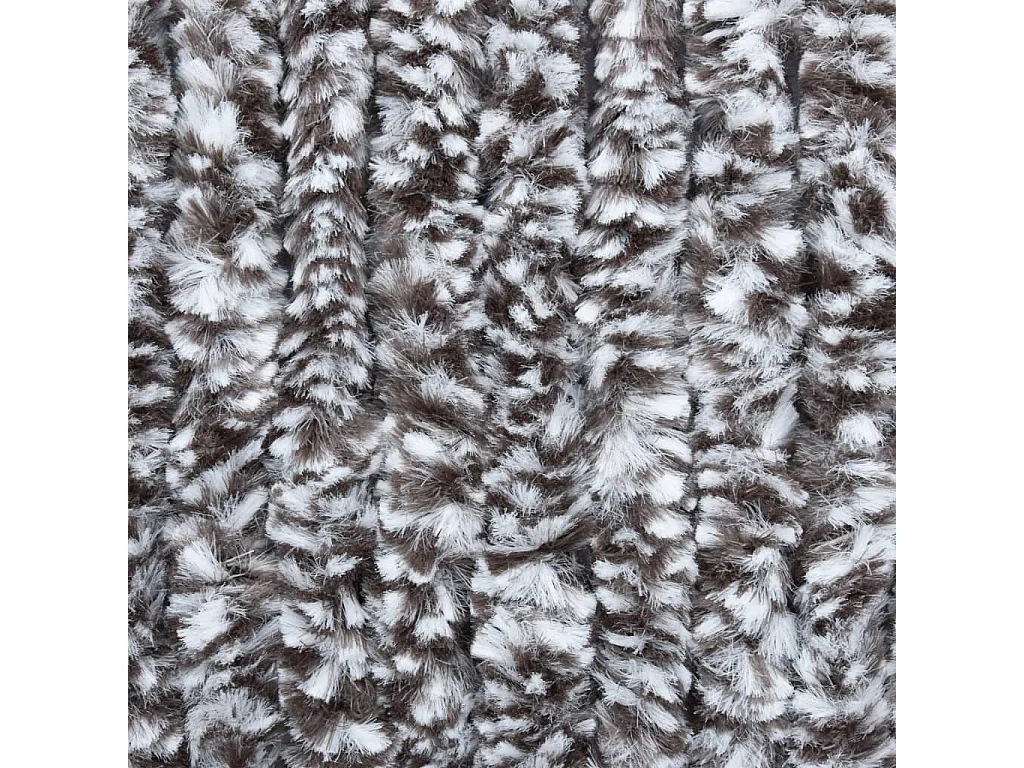 Moustiquaire Marron et beige 56 x 185 cm Chenille