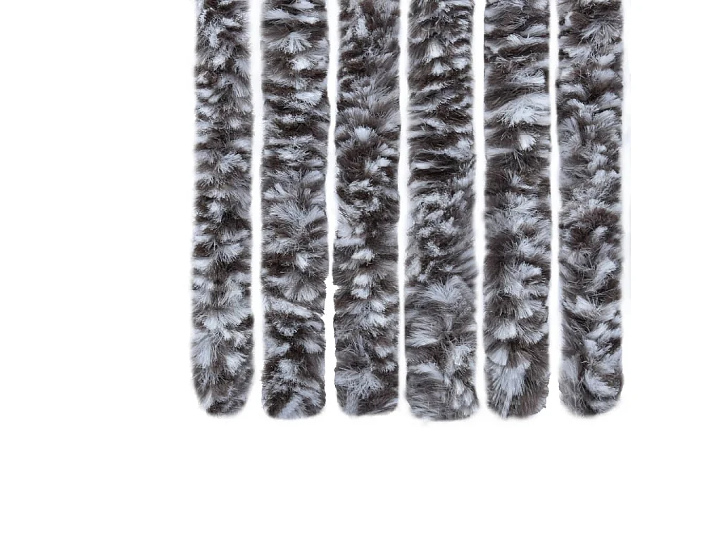 Moustiquaire Marron et beige 56 x 185 cm Chenille