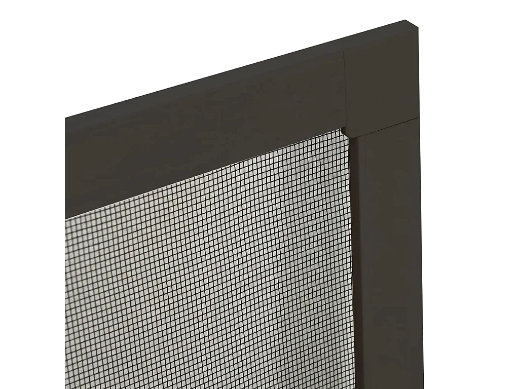 Moustiquaire pour fenêtres Anthracite 80x120 cm