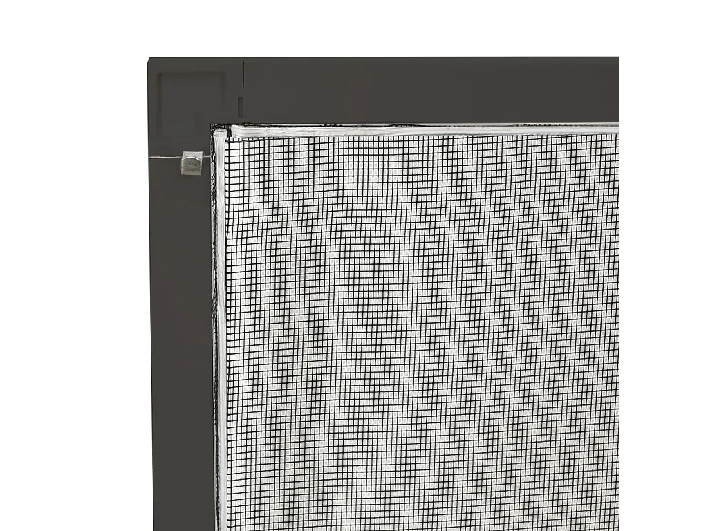 Moustiquaire pour fenêtres Anthracite 80x120 cm