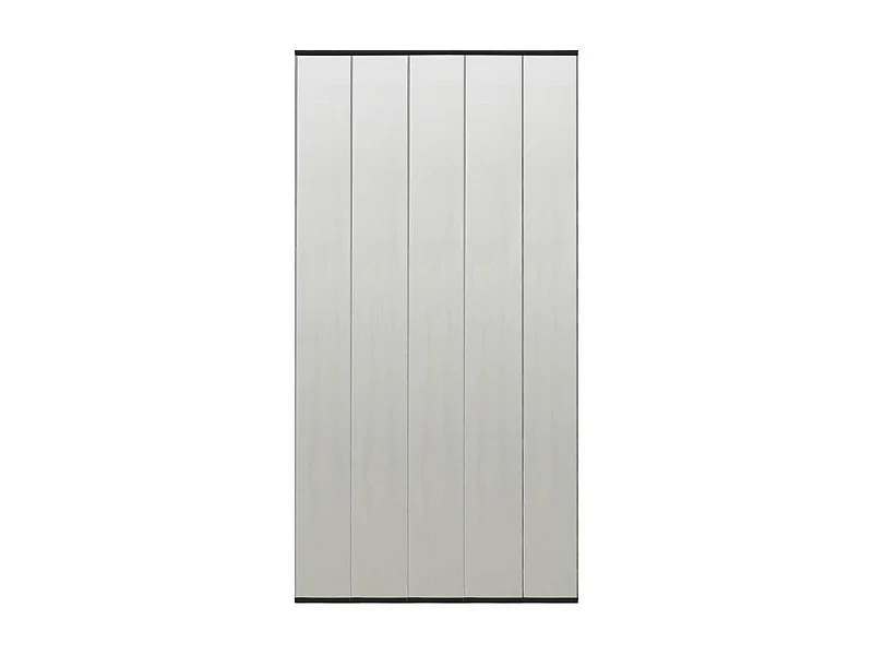 Zanzariera con tenda a rete nera 100x220 cm poliestere