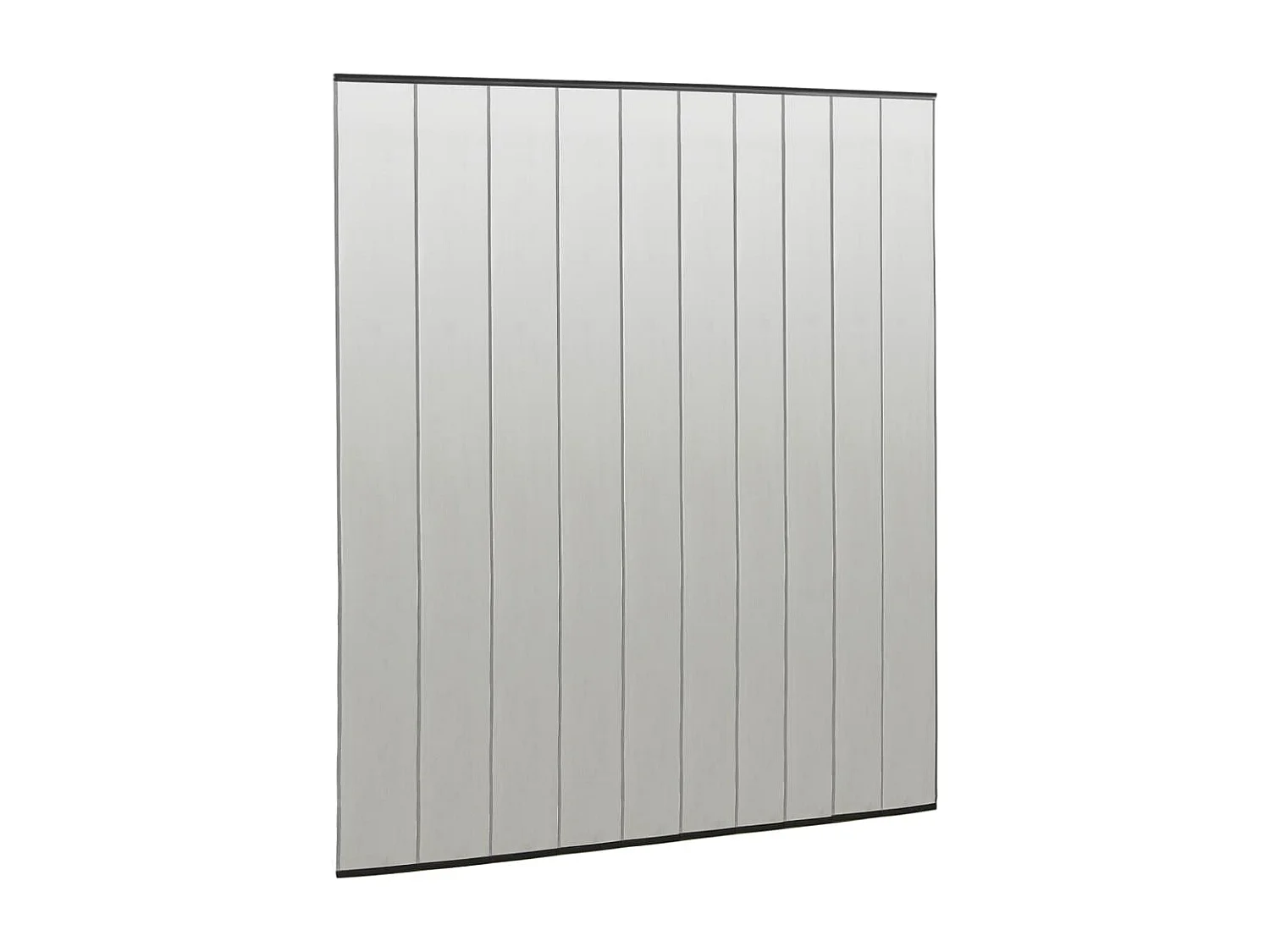 Moustiquaire de porte rideau en maille 10 pcs Noir 240x240 cm