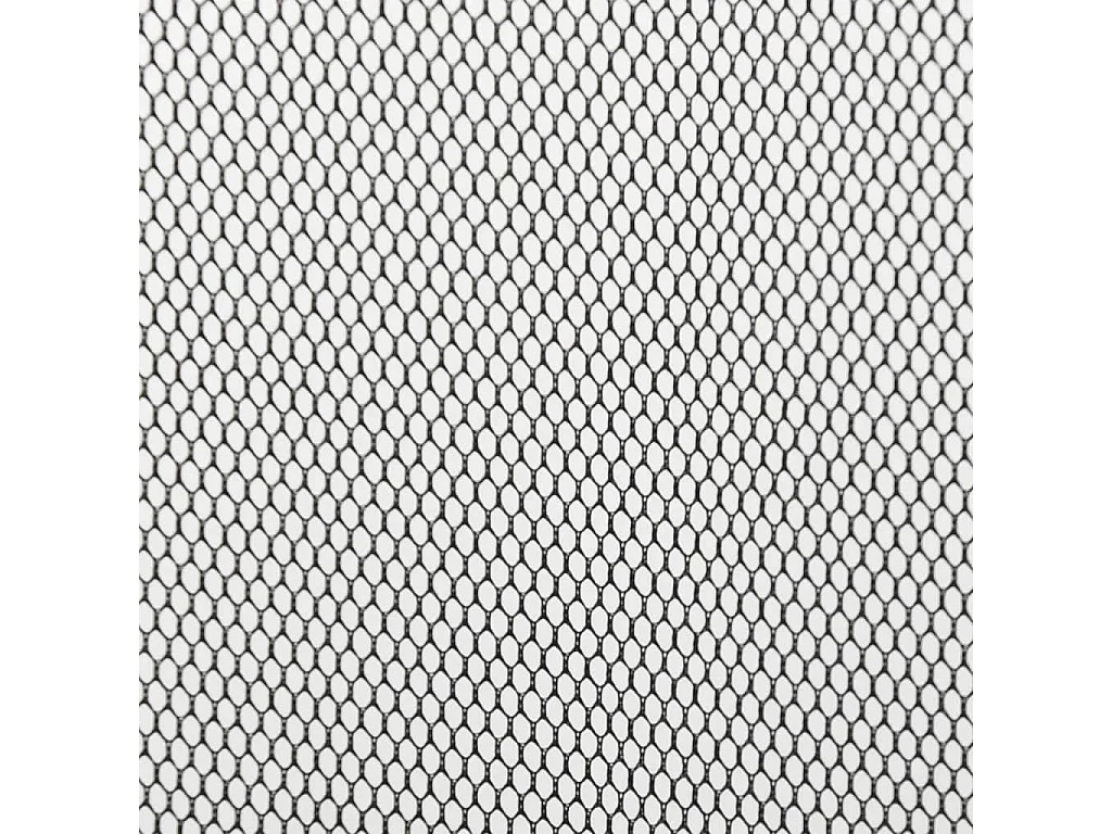 Moustiquaire de porte rideau en maille 10 pcs Noir 240x240 cm