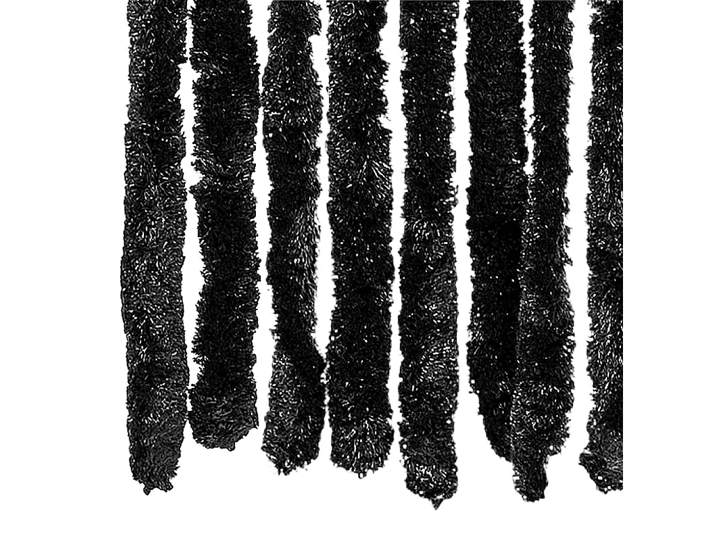 Moustiquaire anthracite 118x220 cm chenille
