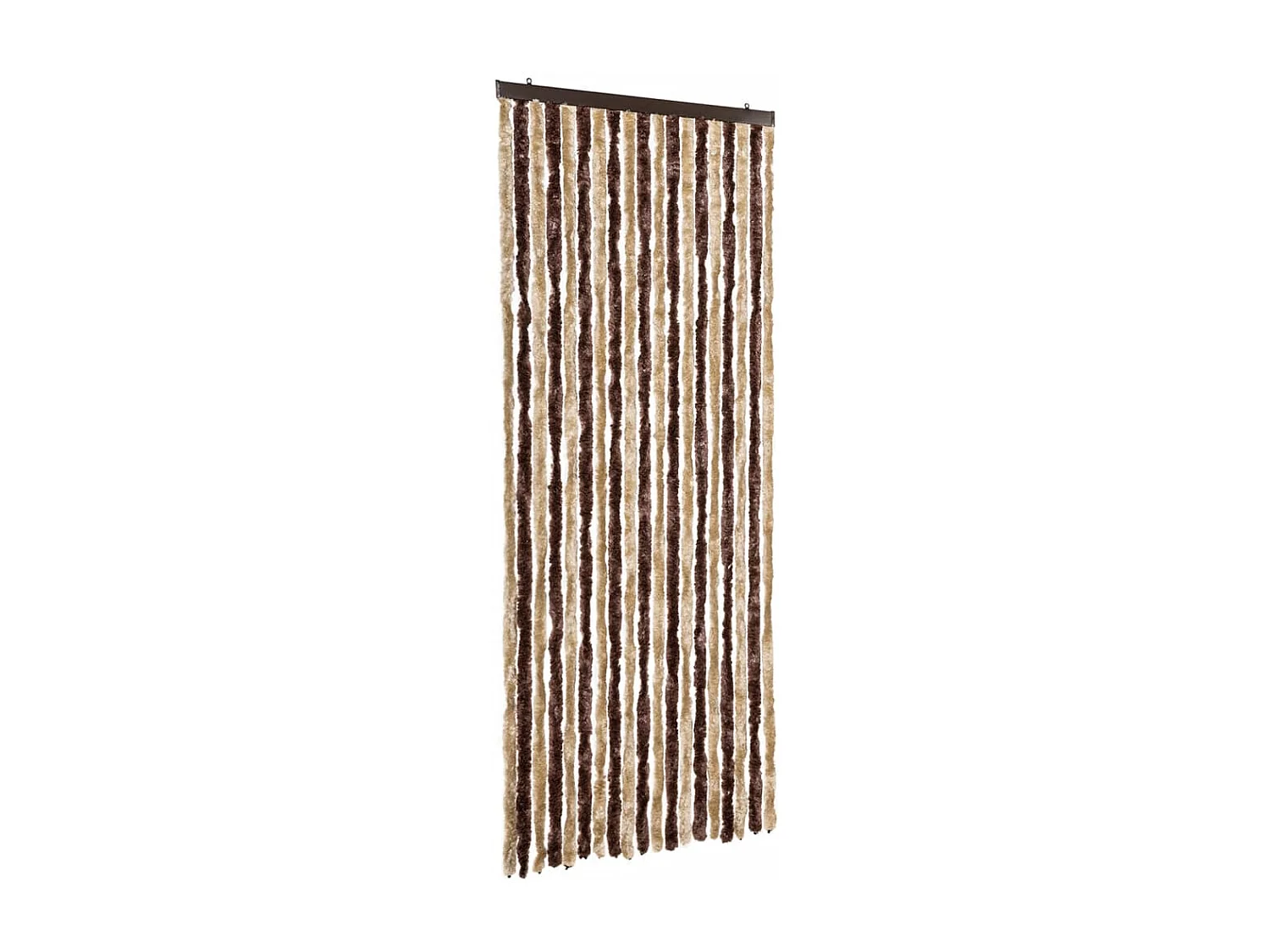 Moustiquaire Beige et marron clair 56x200 cm Chenille