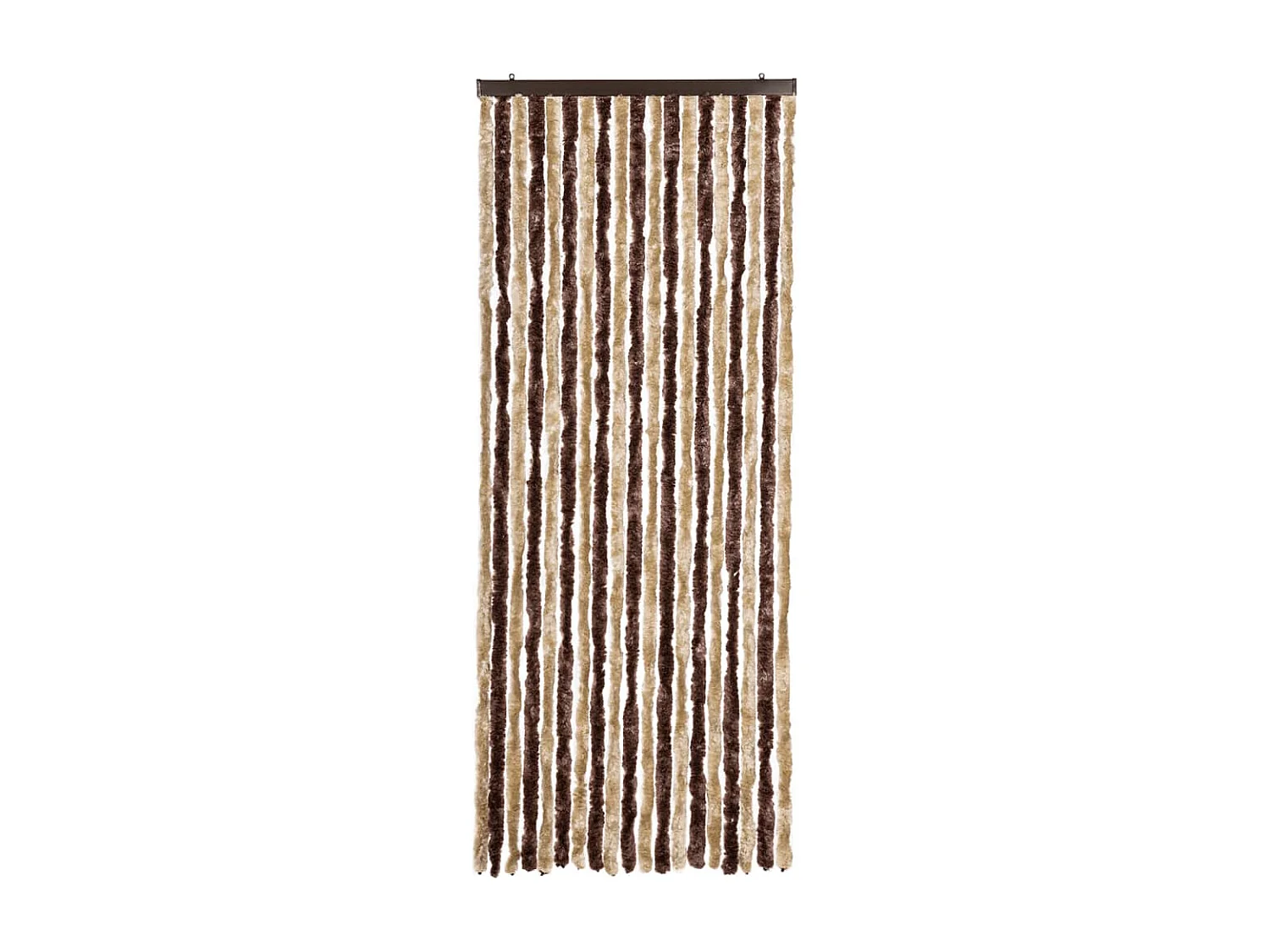 Moustiquaire Beige et marron clair 56x200 cm Chenille