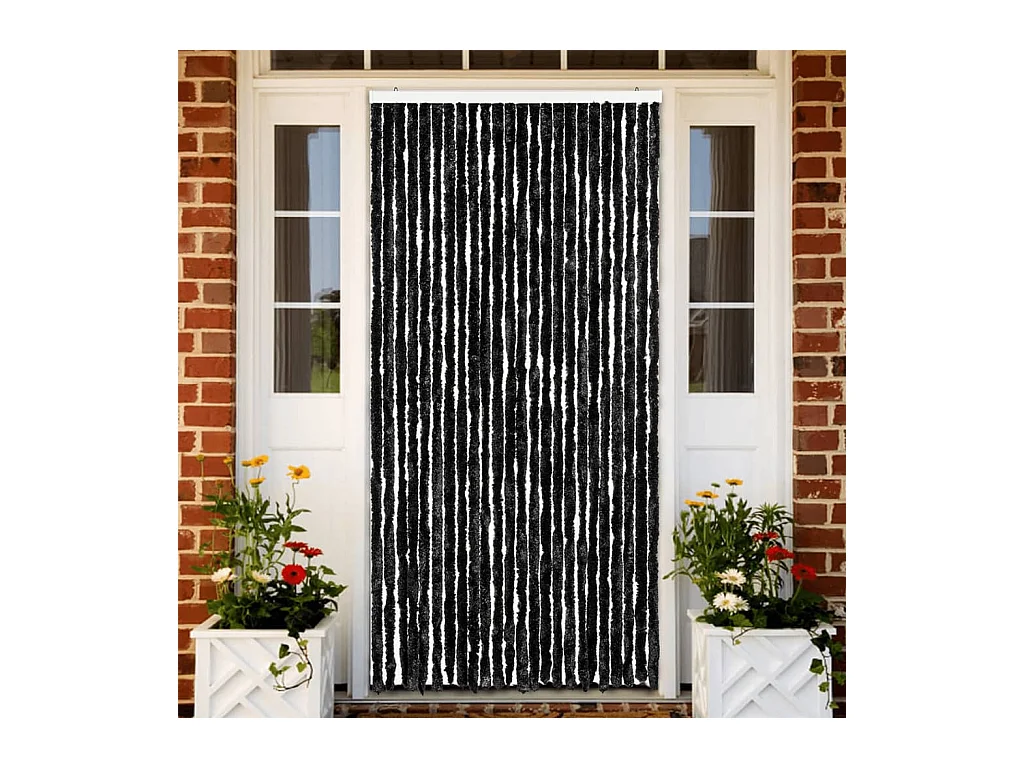 Moustiquaire Anthracite 100x220 cm Chenille