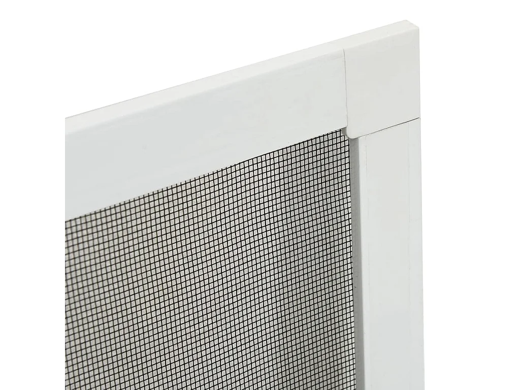 Moustiquaire pour fenêtres Blanc 90x120 cm