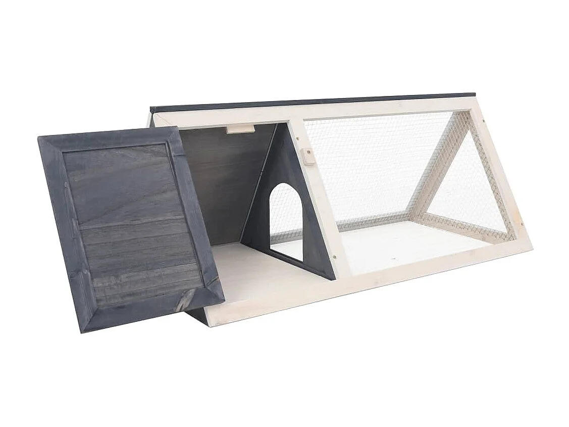 Credenza in legno grigio