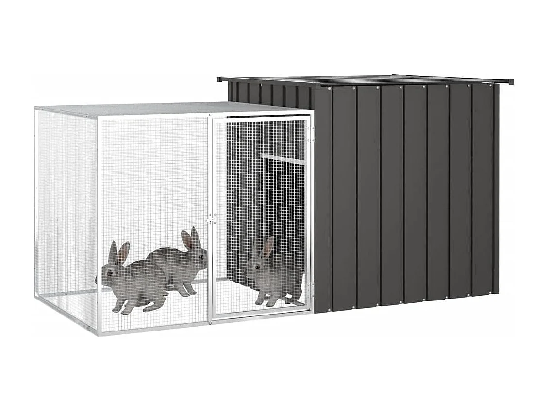 Gaveteiro antracite 200x91x100 cm Aço galvanizado