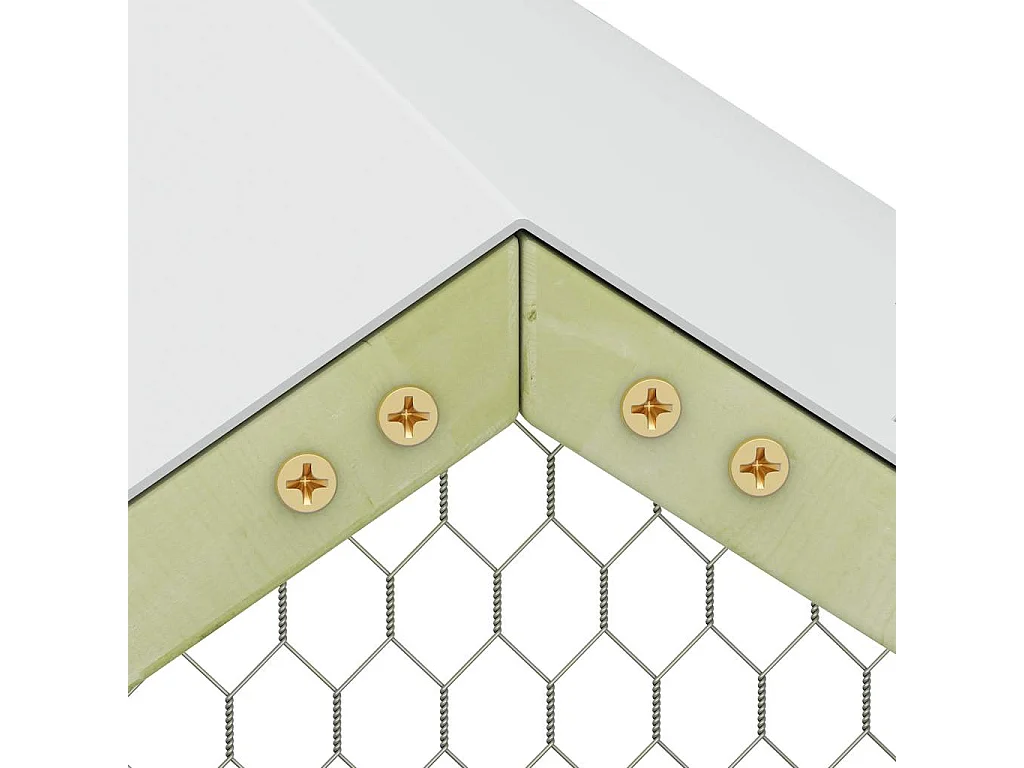 Galinheiro 1,5x1,5x2 m Madeira de pinho impregnada