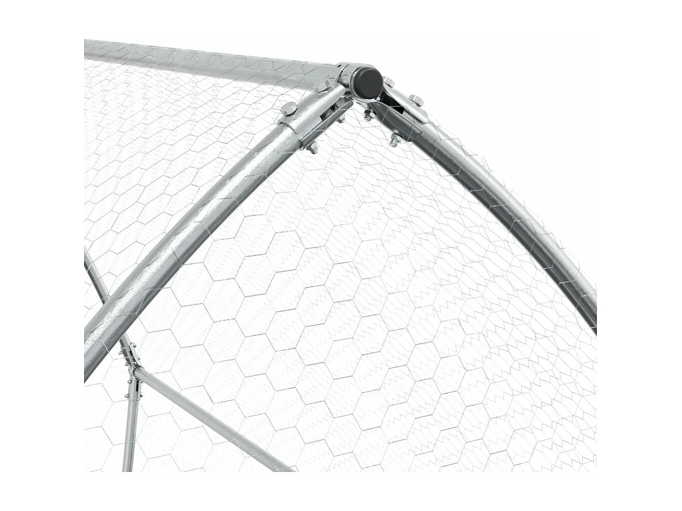 Contenitori Silver 100x105x120 cm in acciaio zincato