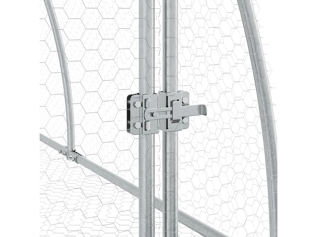 Contenitori Silver 100x105x120 cm in acciaio zincato