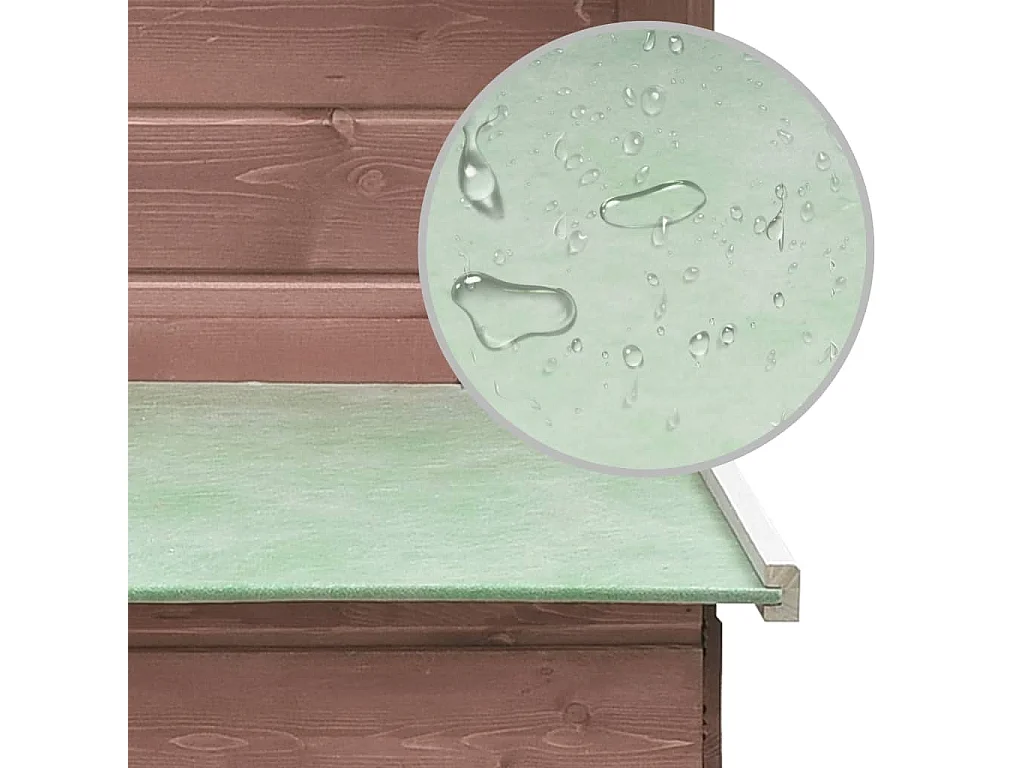 Poulailler Moka 170x81x110 cm Bois de pin massif et sapin