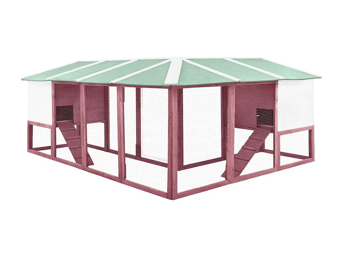 Contenitori da esterno con binario Moka e legno di Abete bianco