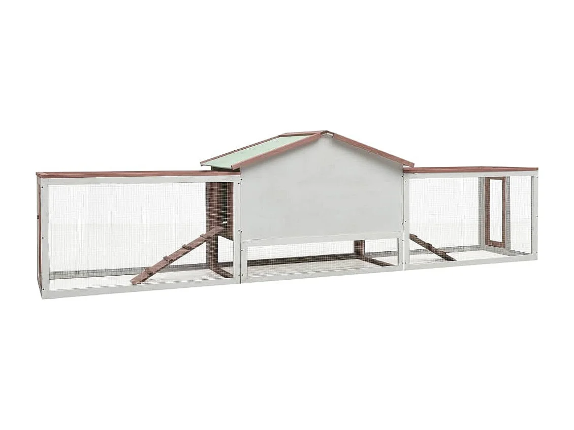 Credenza Moka 310x70x87 cm Pino massello e abete