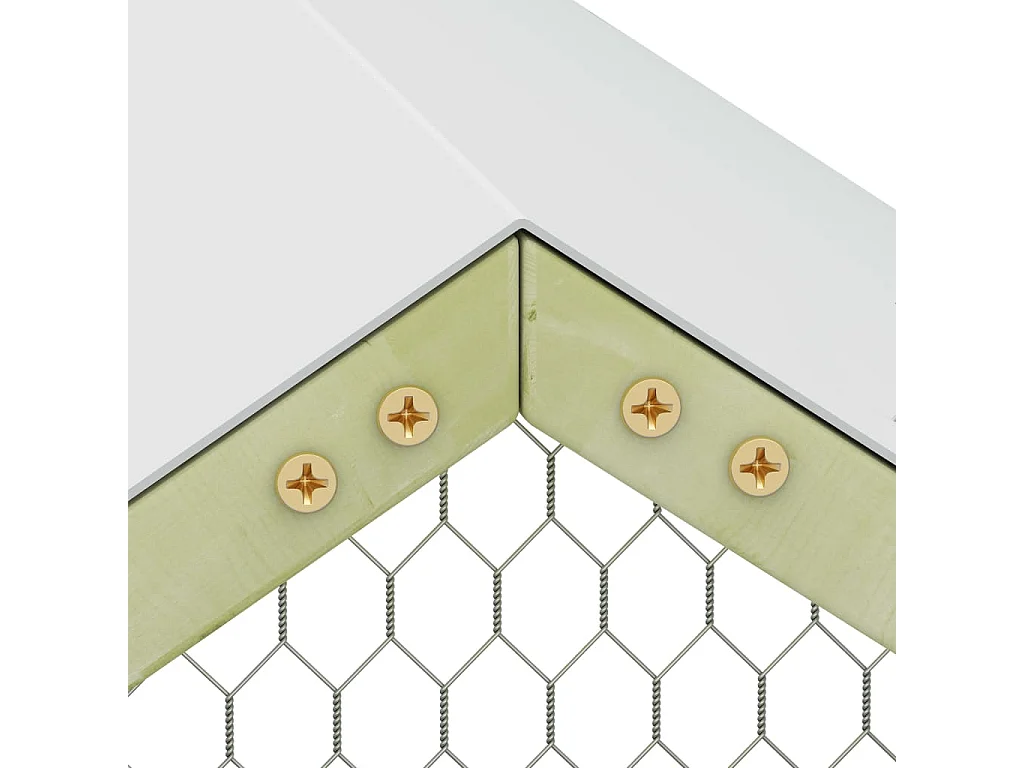 Galinheiro 3x1,5x2 m Madeira de pinho impregnada