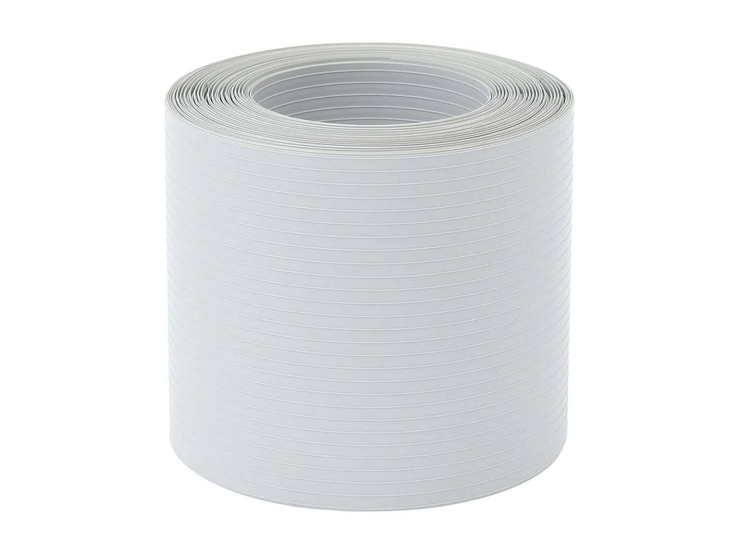 Brises-vues de jardin 10 pcs gris clair 252,5x19 cm PVC