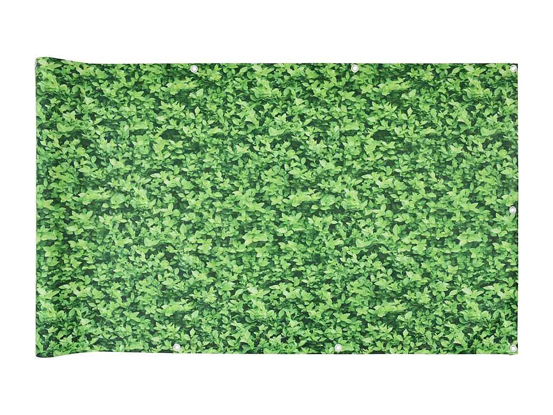 schermo per la privacy del balcone effetto verde pianta 500x90 cm PVC