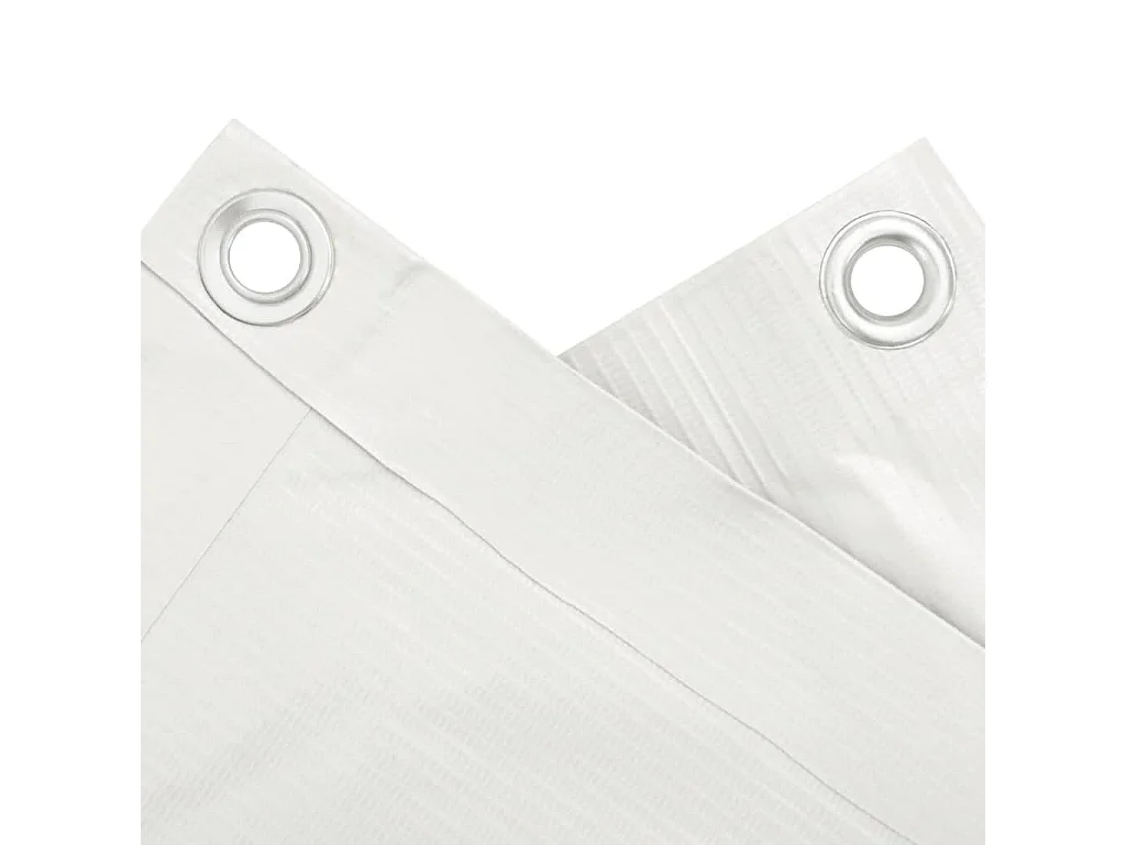 tela de privacidade de varanda branca 300x75 cm PVC