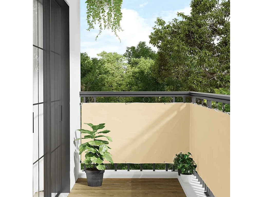 telo privacy balcone crema 1000x120 cm PVC