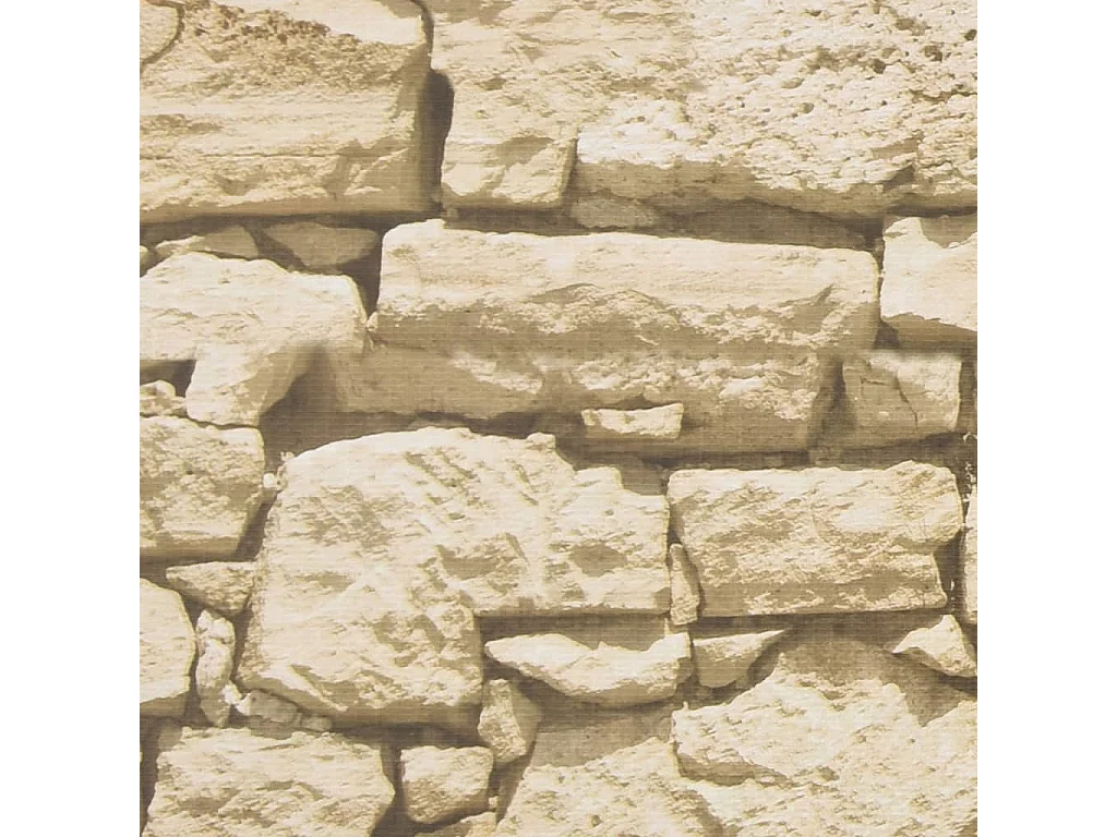 écrans d'intimités de jardin 2 pcs aspect pierre grossière PVC