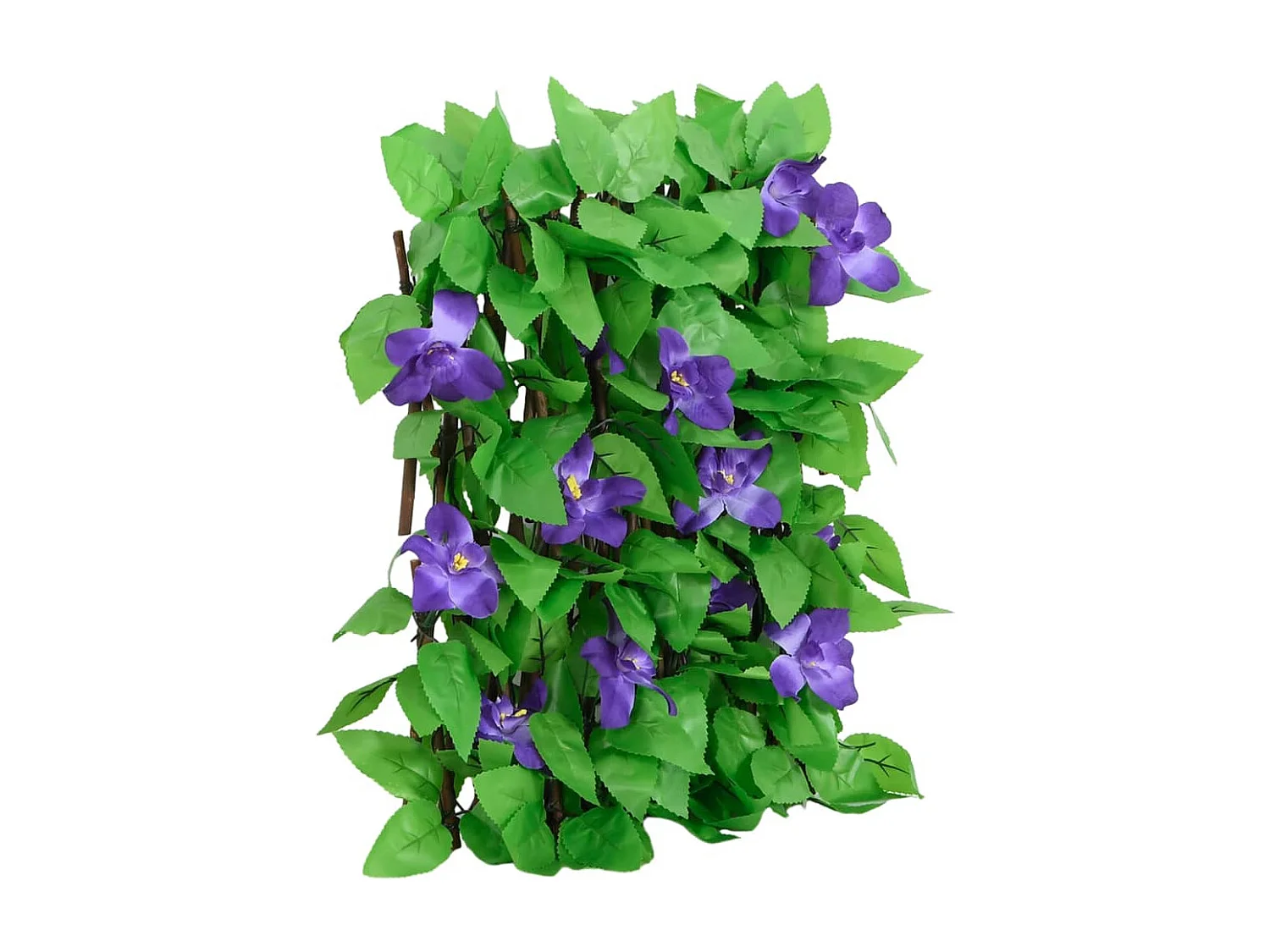 ?Treillis de lierre artificiel extensible 5 pcs vert 180x20 cm