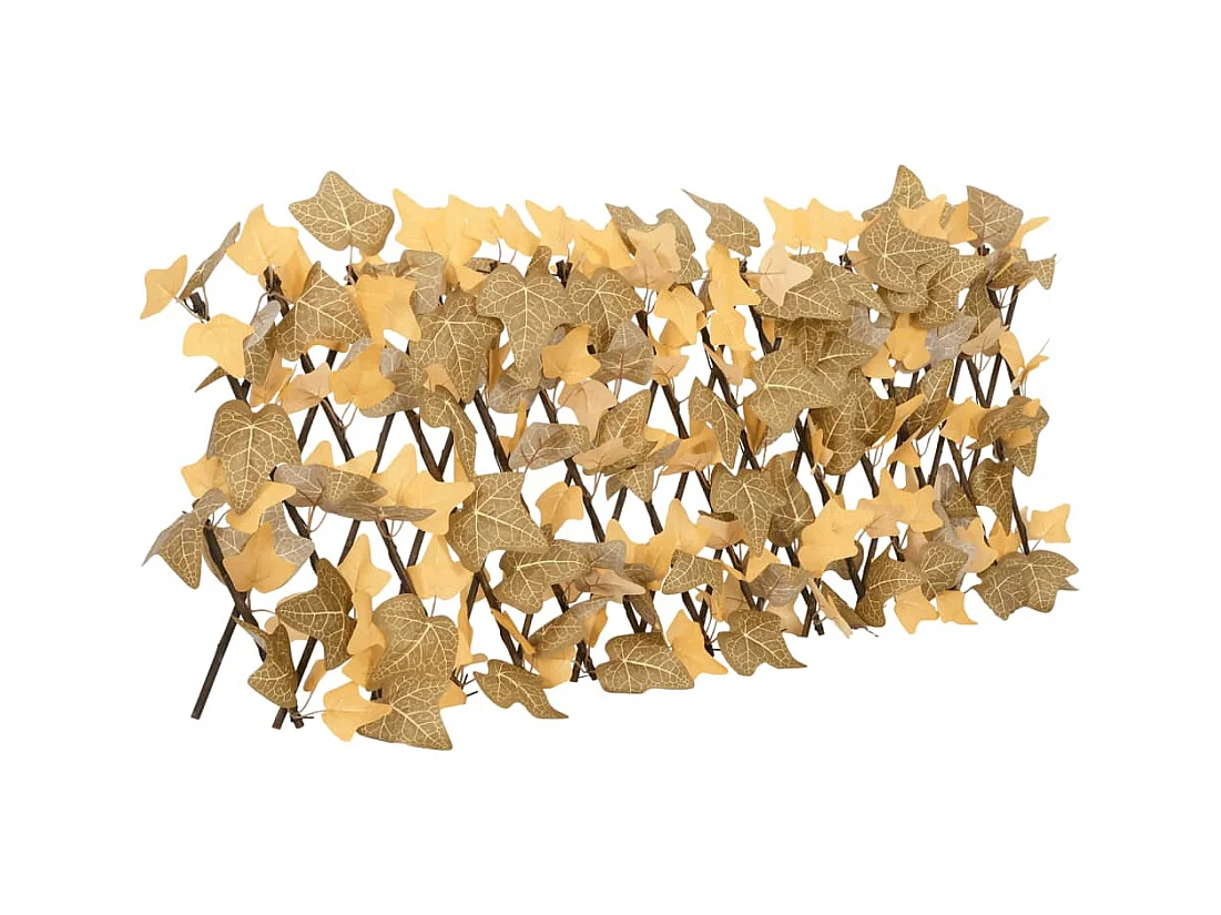 ?Treillis de feuille d'érable artificiel extensible 180x30 cm