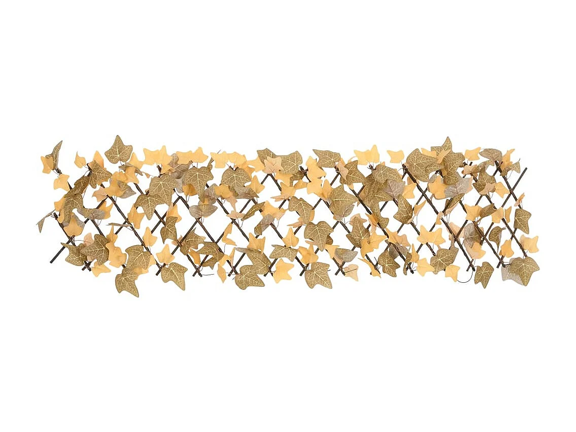 ?Treillis de feuille d'érable artificiel extensible 180x30 cm