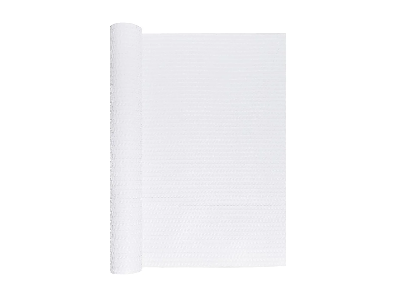 Paravento bianco da balcone 400x100 cm in resina intrecciata