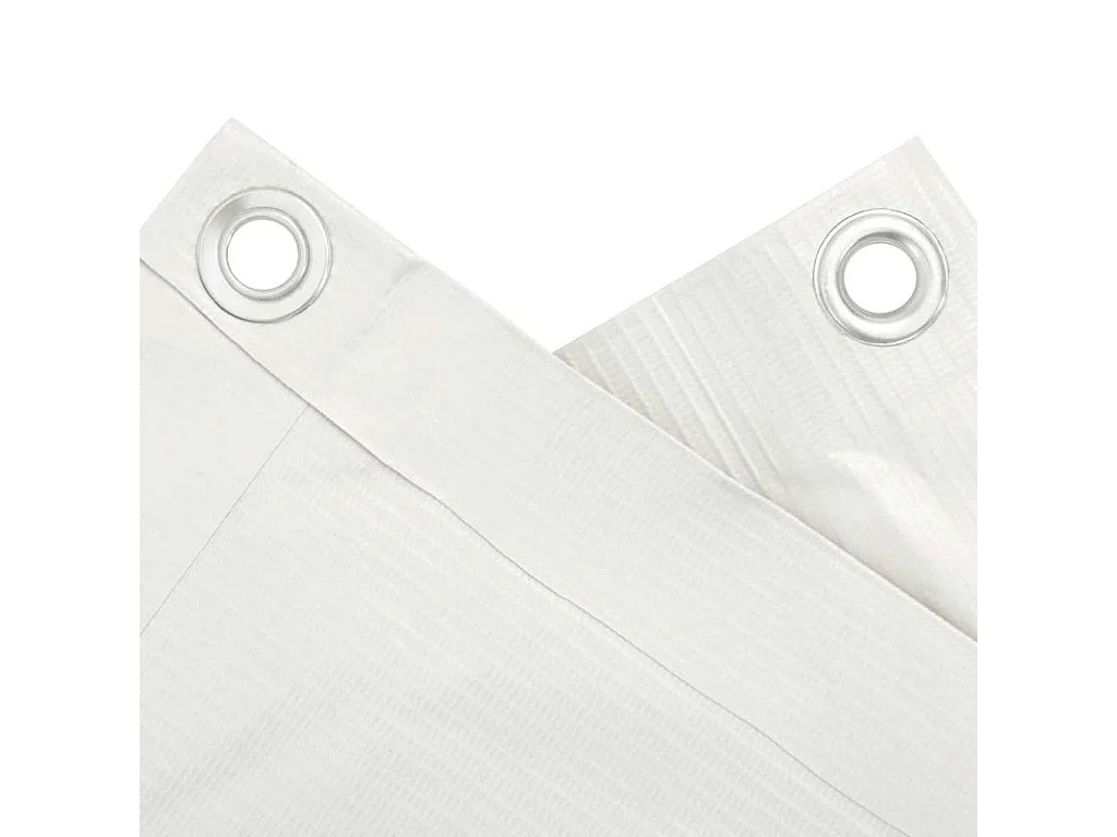 tela de privacidade de varanda branca 500x75 cm PVC